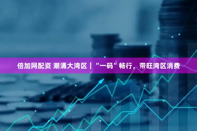 倍加网配资 潮涌大湾区｜“一码”畅行，带旺湾区消费